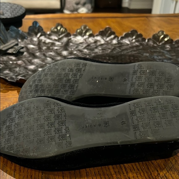 Black Birdies Starling Velvet Loafers 10. SH129 - Picture 6 of 6